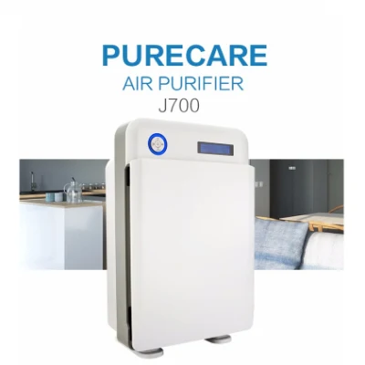 Purificateur d'air Portable sur pied, filtre HEPA à 6 étapes, humidificateur pur 2 en 1, purificateur d'air pour pièce moyenne