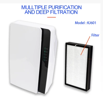 Purificateur d'air Portable à distance pour pièce moyenne, ioniseur d'air, lampe UV, filtre H13, Filtration, purificateur d'air HEPA pour la maison